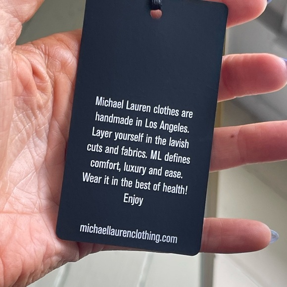 NWT Michael Lauren Colorblock Quarter Zip Hoodie XS - Picture 4 of 9